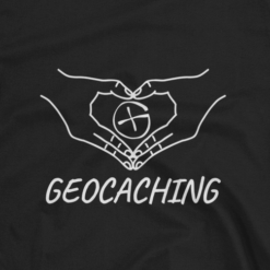 I Love Geocaching - Heart Hands