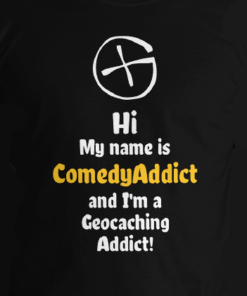 Customizable - I'm A Geocaching Addict
