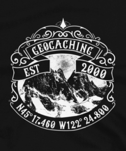 Geocaching. Est 2000.
