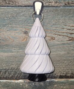 Modern Christmas Tree Bison  - Marble